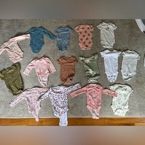Bundle of Carter’s, Cloud Island and Gerber Clothes